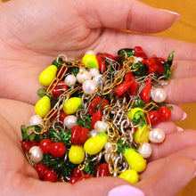 Load image into Gallery viewer, Glass Beaded Chili Pepper Necklace
