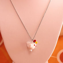 Load image into Gallery viewer, Stainless Steel Glass Bead Single Necklace