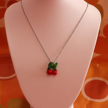 Load image into Gallery viewer, Stainless Steel Glass Bead Single Necklace