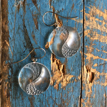 Load image into Gallery viewer, Clear Art Deco Swish Crystal Studded Drop Earrings