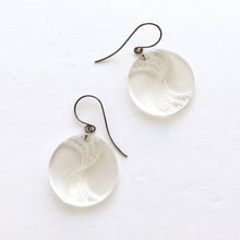 Load image into Gallery viewer, Clear Art Deco Swish Crystal Studded Drop Earrings