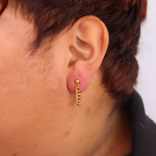 Load image into Gallery viewer, Titanium Looping Ball Stud Earrings
