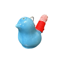 Load image into Gallery viewer, Ceramic Water Whistle Wind Instrument Blue Bird