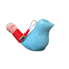 Load image into Gallery viewer, Ceramic Water Whistle Wind Instrument Blue Bird