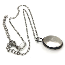 Load image into Gallery viewer, Clear Domed Oval Layering Necklace