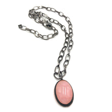 Load image into Gallery viewer, Rose 'Gemz' &amp; Paperclip Layering Necklace