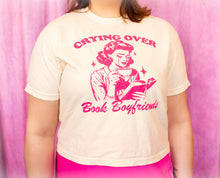 Load image into Gallery viewer, Crying Over Book Boyfriends T-Shirt