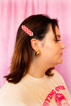 Load image into Gallery viewer, Puff Tear Drop Titanium Earrings