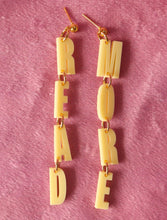 Load image into Gallery viewer, "READ MORE" Dangle Earrings