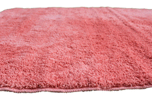 Load image into Gallery viewer, Tache Solid Salmon Coral Pink Thin Rug