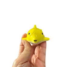 Load image into Gallery viewer, Ceramic Dolphin Ocarina Yellow