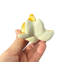 Load image into Gallery viewer, Ceramic Goldfish Ocarina Yellow