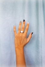 Load image into Gallery viewer, Blocked-Titanium Ring