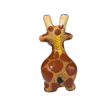 Load image into Gallery viewer, Small Wooden Giraffe Figurine