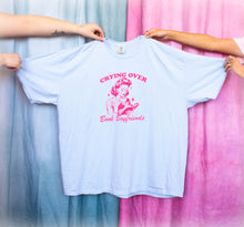 Load image into Gallery viewer, Crying Over Book Boyfriends T-Shirt