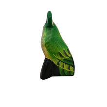 Load image into Gallery viewer, Wooden Parrot Decoration figurine (Green)