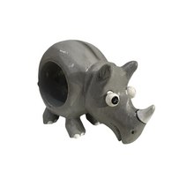 Load image into Gallery viewer, 3-handmade-wooden-rhino-napkin-holders