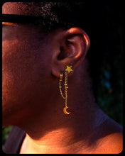 Load image into Gallery viewer, Hallow's Eve - Double Piercing Titanium Earring
