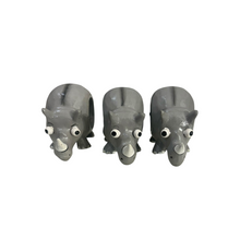 Load image into Gallery viewer, 3-handmade-wooden-rhino-napkin-holders