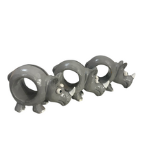 Load image into Gallery viewer, 3-handmade-wooden-rhino-napkin-holders