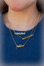 Load image into Gallery viewer, Silver Taylor Swift Stainless Steel Necklace