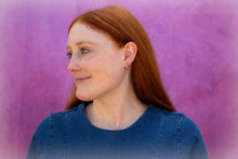 Load image into Gallery viewer, “Filled my Cell With Snakes” Titanium Charm Earrings