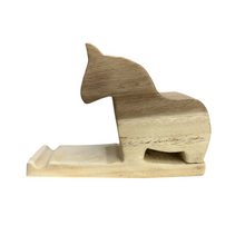 Load image into Gallery viewer, wooden-horse-phone-holder