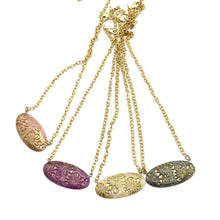 Load image into Gallery viewer, Floral Romance Gold Leaf Necklace