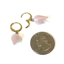 Load image into Gallery viewer, Light Pink Moonglow Midi Spike Cuff Hoops