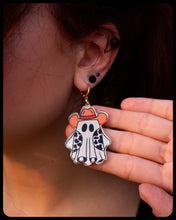 Load image into Gallery viewer, Country Ghouls - Ghost Earrings
