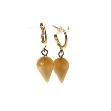 Load image into Gallery viewer, Champagne Moonglow Midi Spike Cuff Hoops