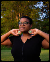Load image into Gallery viewer, Large Acrylic Spider Earrings