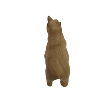 Load image into Gallery viewer, Wooden Polar Bear decoration figurine