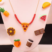 Load image into Gallery viewer, Single Beaded Food Necklaces