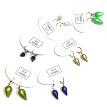 Load image into Gallery viewer, Sunshine Yellow Midi Spike Cuff Hoops