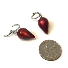 Load image into Gallery viewer, Garnet Moonglow Mondo Spike Cuff Hoops