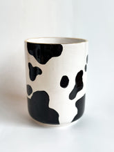 Load image into Gallery viewer, Cow Print Large Vase/Utensil Holder