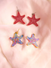 Load image into Gallery viewer, Painted Starfish Earrings