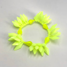 Load image into Gallery viewer, Neon Yellow Spiked Cha Cha Stretch Bracelet