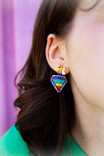 Load image into Gallery viewer, Beaded Pride Earrings
