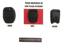 Load image into Gallery viewer, 10 Ft Black Standard Buckle Spa Hot Tub Cover Adjustable Wind Straps | 2 COMPLETE KITS