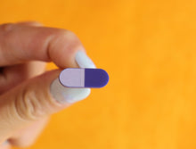 Load image into Gallery viewer, Tough Pill - Tiny Stud Earrings