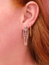 Load image into Gallery viewer, Skeleton Ear Jacket - Stud Earrings