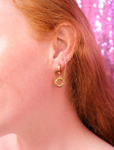 Load image into Gallery viewer, hall-O-ween Charm Hoop Earrings