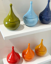 Load image into Gallery viewer, Teardrop Jars in Martini Green