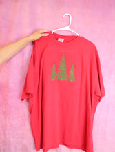Load image into Gallery viewer, Christmas Trees with Bows Embroidered Shirt