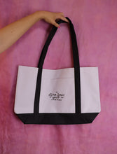 Load image into Gallery viewer, "The Book Lovers Society" Embroidered Tote Bag