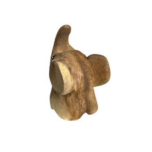 Load image into Gallery viewer, Natural Wood Elephant Butterfly ears