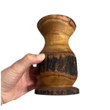 Load image into Gallery viewer, Natural Wood Bark Texture Handcrafted Mango Wood Vase