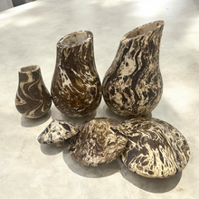 Load image into Gallery viewer, Mystic Grove Hand-Carved Wooden Mushroom Decor Set